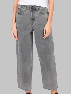 Volcom Weellow Denim Grey Wash Jeans Woman's Size 26